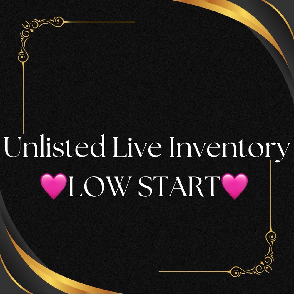 Unlisted Live Inventory - Low Start